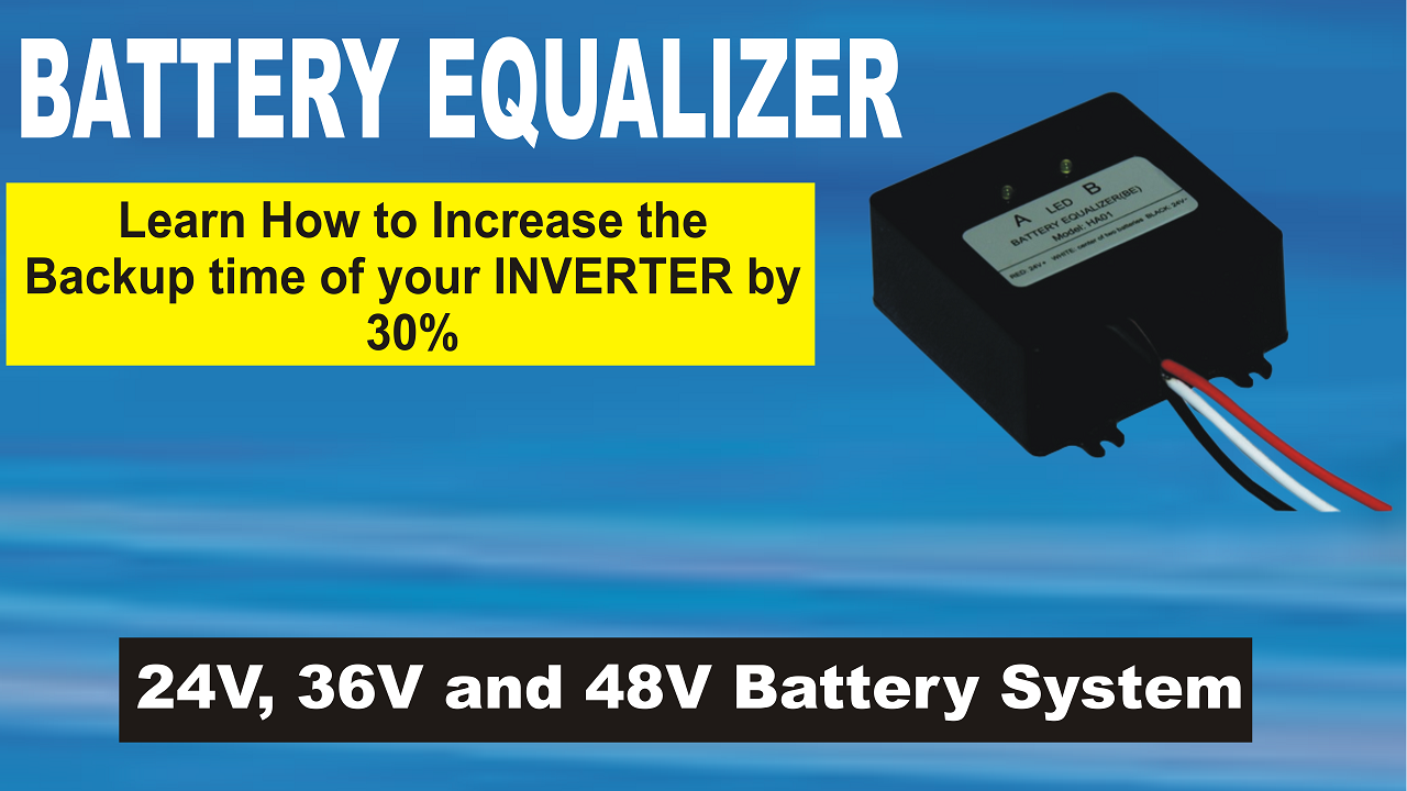 Inverter Battery Equalizer and How to Connect it DELWIT